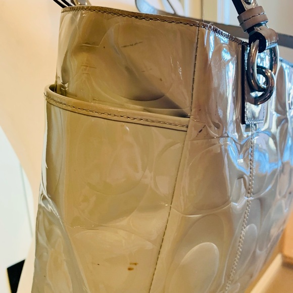 COACH Gallery Embossed Patent Leather Bag - Picture 6 of 12